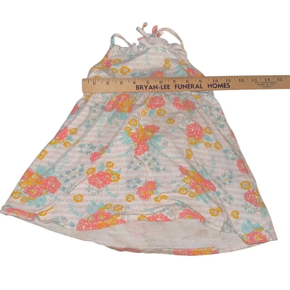 Tommy Bahama Sundress Toddler Girls 2T Floral Ruffle Beach resort vacation